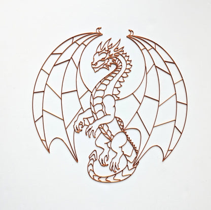 Dragon Resin Art Template