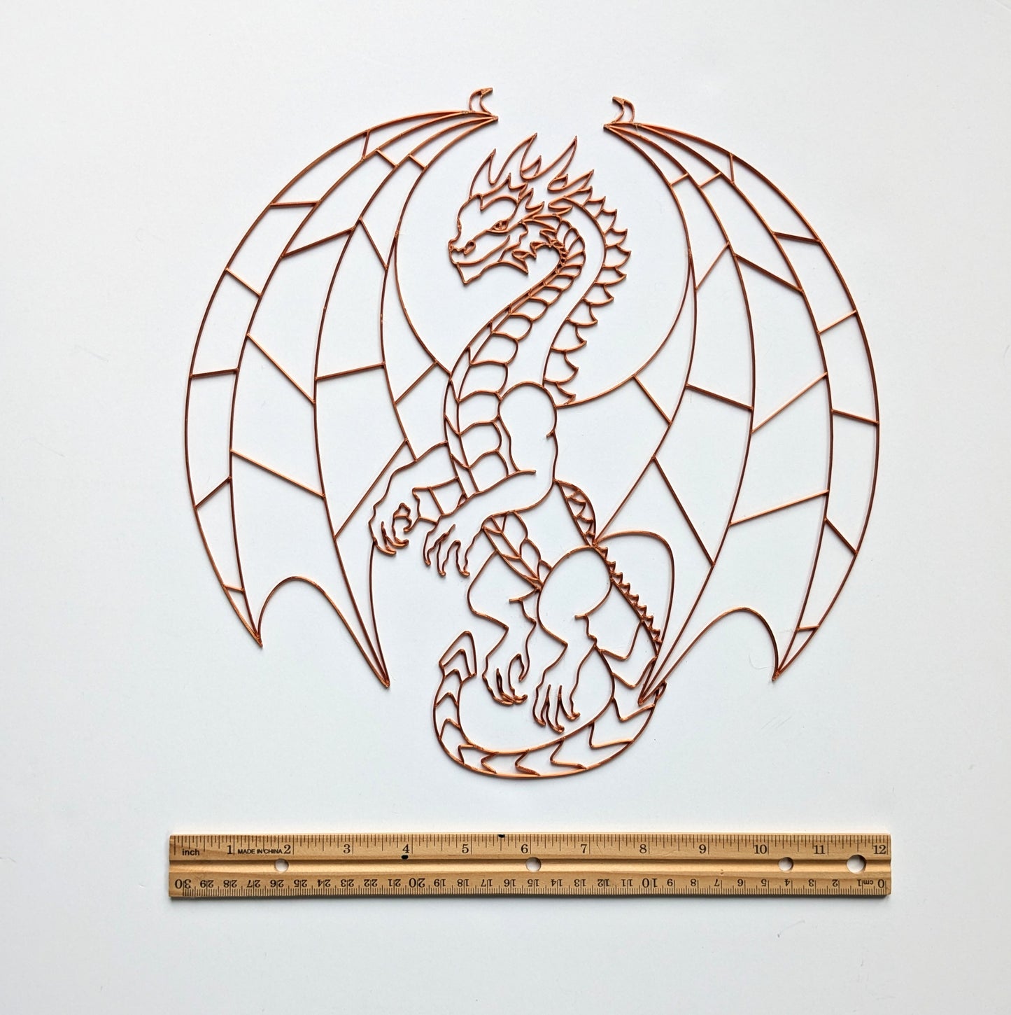 Dragon Resin Art Template