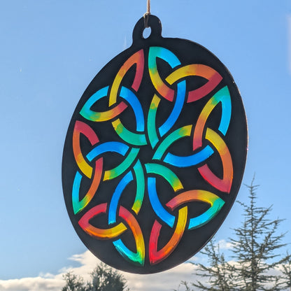 Celtic Knot MDF template for resin art