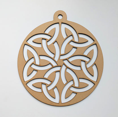 Celtic Knot MDF template for resin art