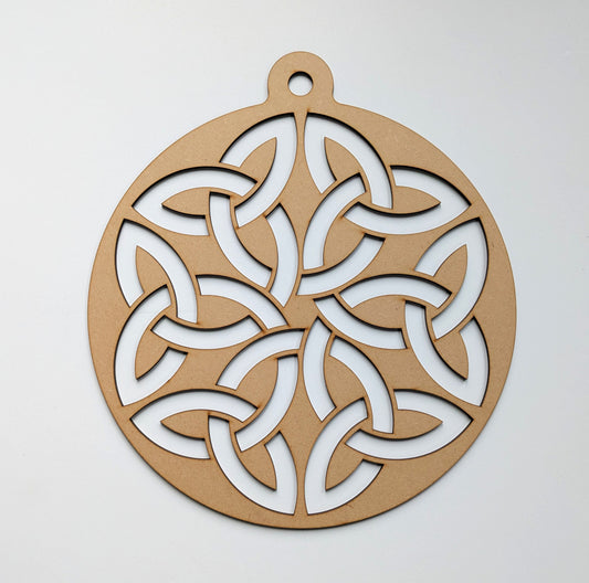 Celtic Knot MDF template for resin art