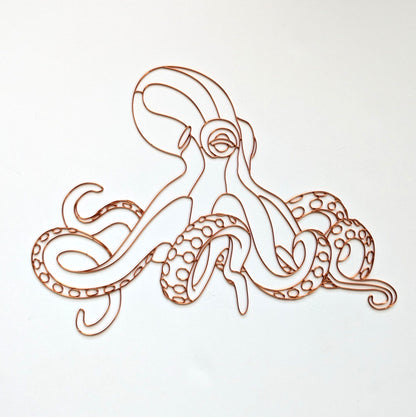 Octopus Resin Art Template