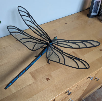 Dragonfly MDF template for resin art