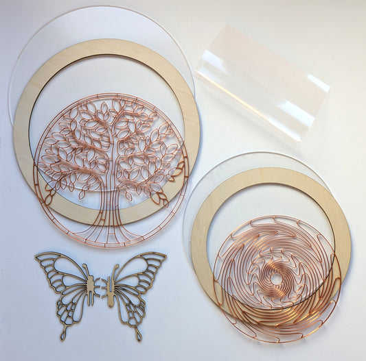 Resin Art Templates Sampler Pack A