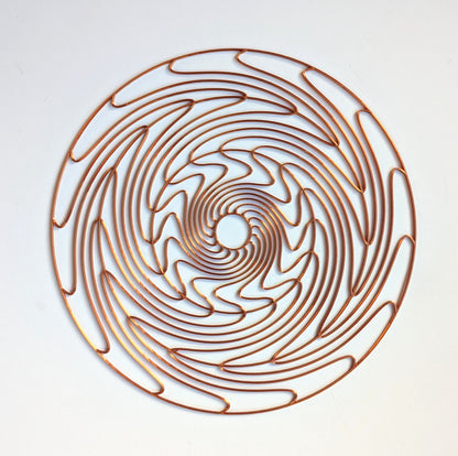 Distortion Resin Art Template