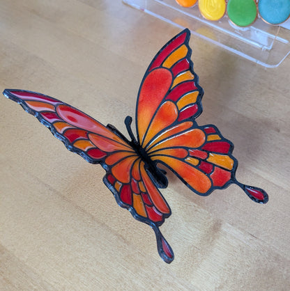 Small Butterflies MDF template for resin art