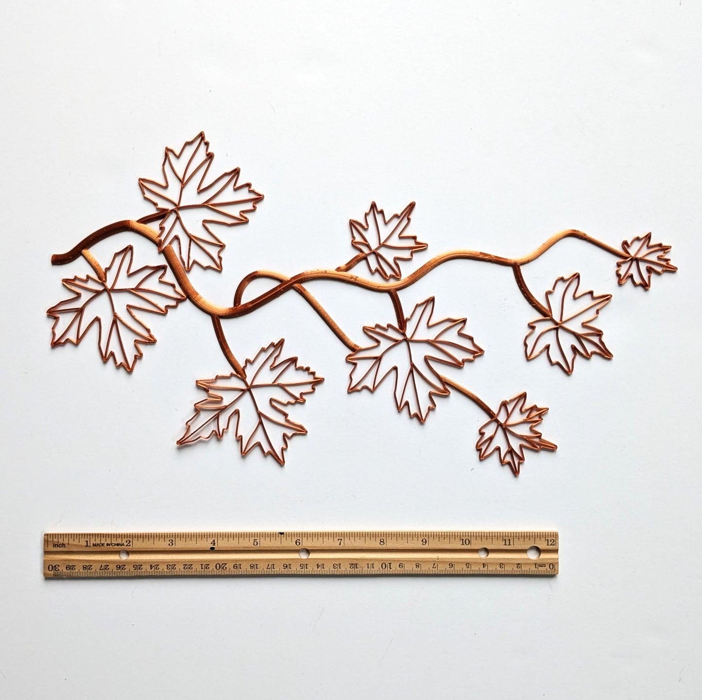 Autumn Leaves Resin Art Template.