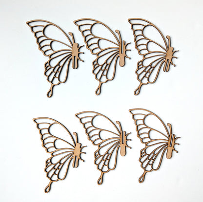 Small Butterflies MDF template for resin art