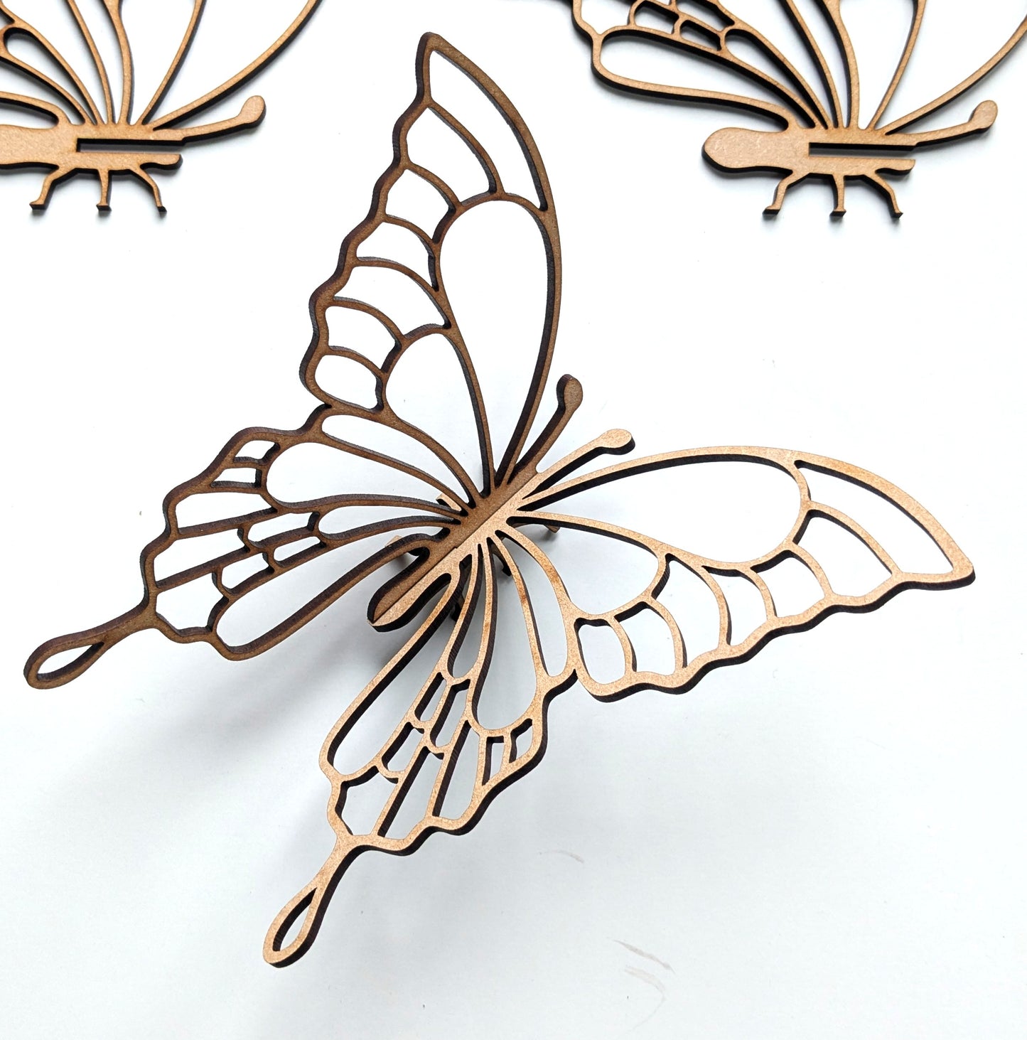 Small Butterflies MDF template for resin art