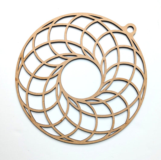 Torus MDF template for resin art