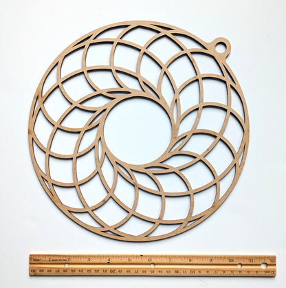 Torus MDF template for resin art