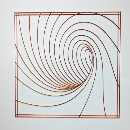Infinite Spiral resin art template