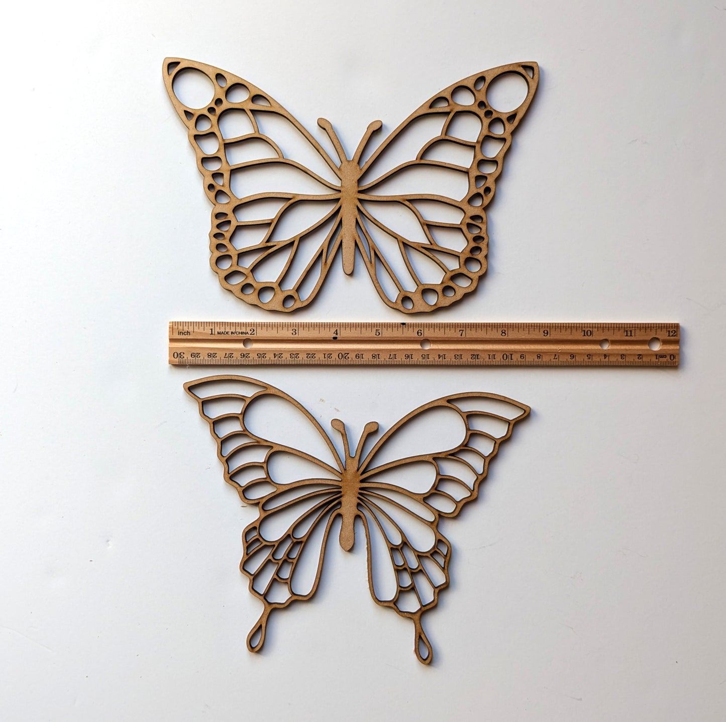Medium Butterflies MDF template for resin art