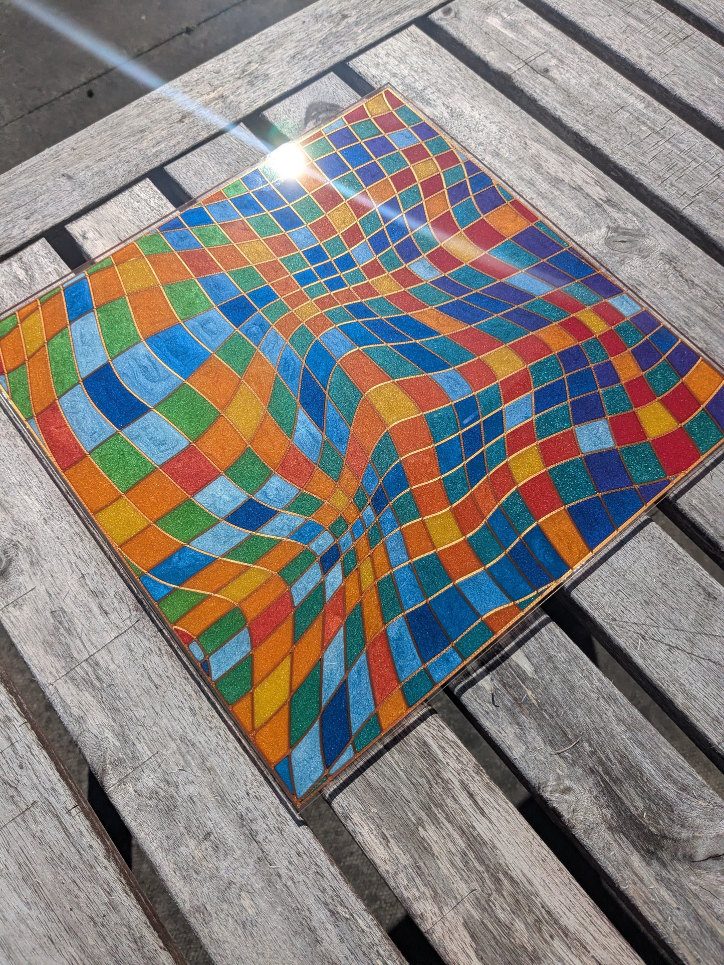 Finished original resin artwork C