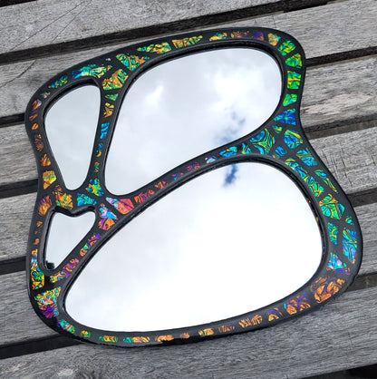 Organic Mirror MDF template for resin art