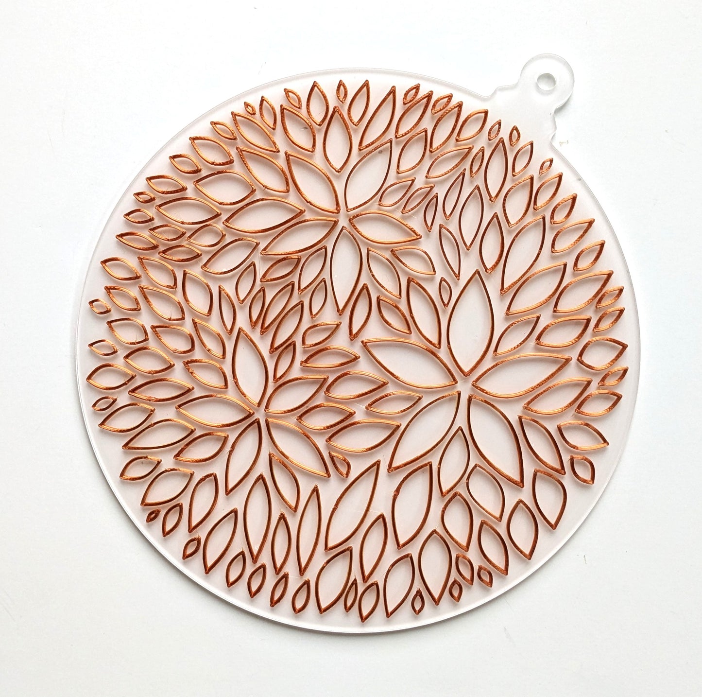 Flower Suncatcher pre-attached Template