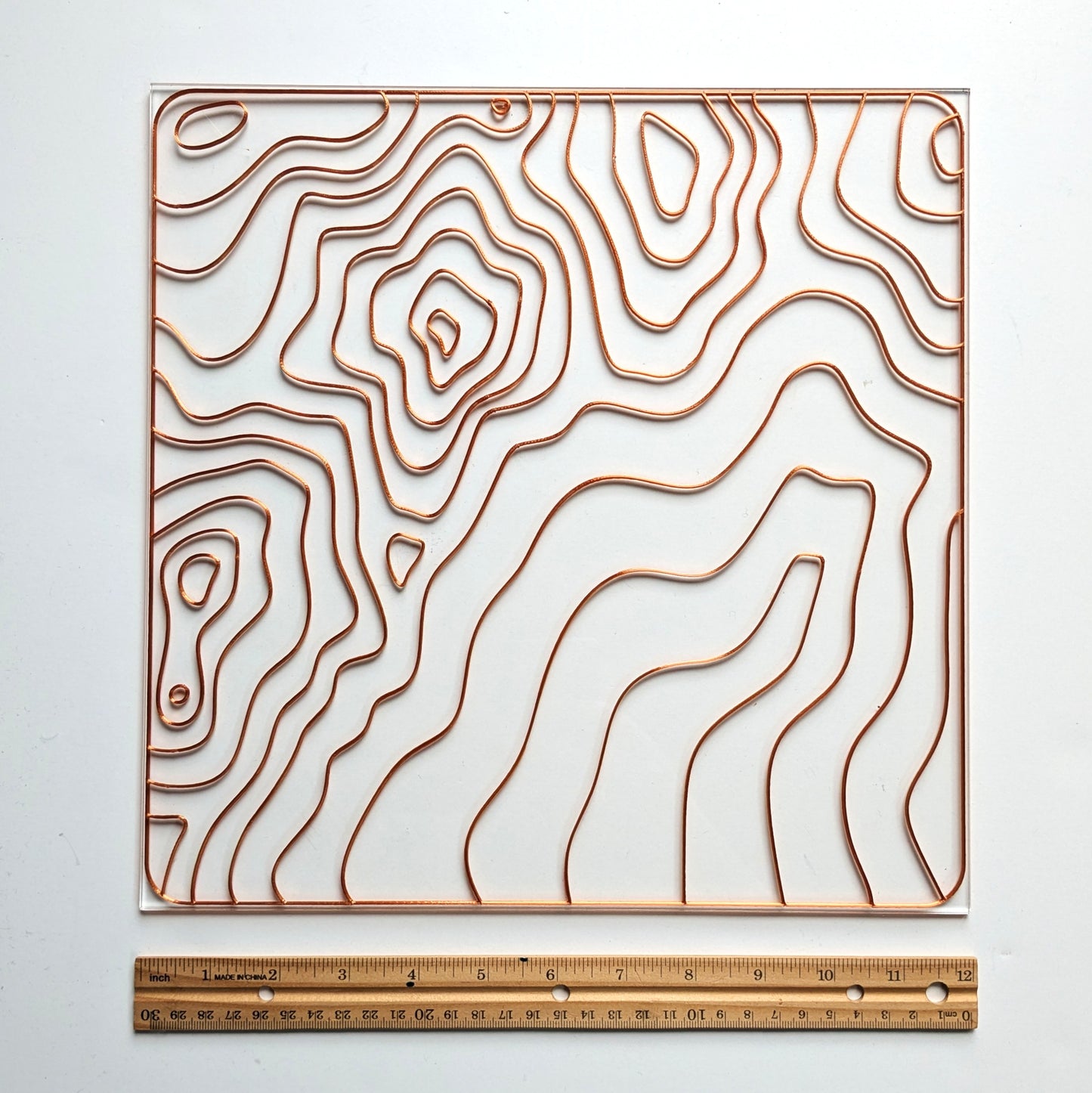 Contours pre-attached Template