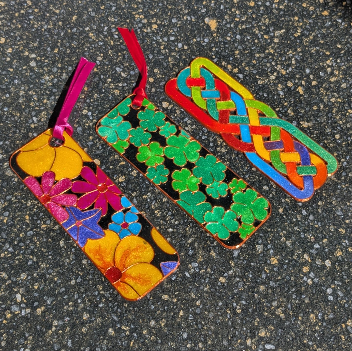 Bookmarks Resin Art Template