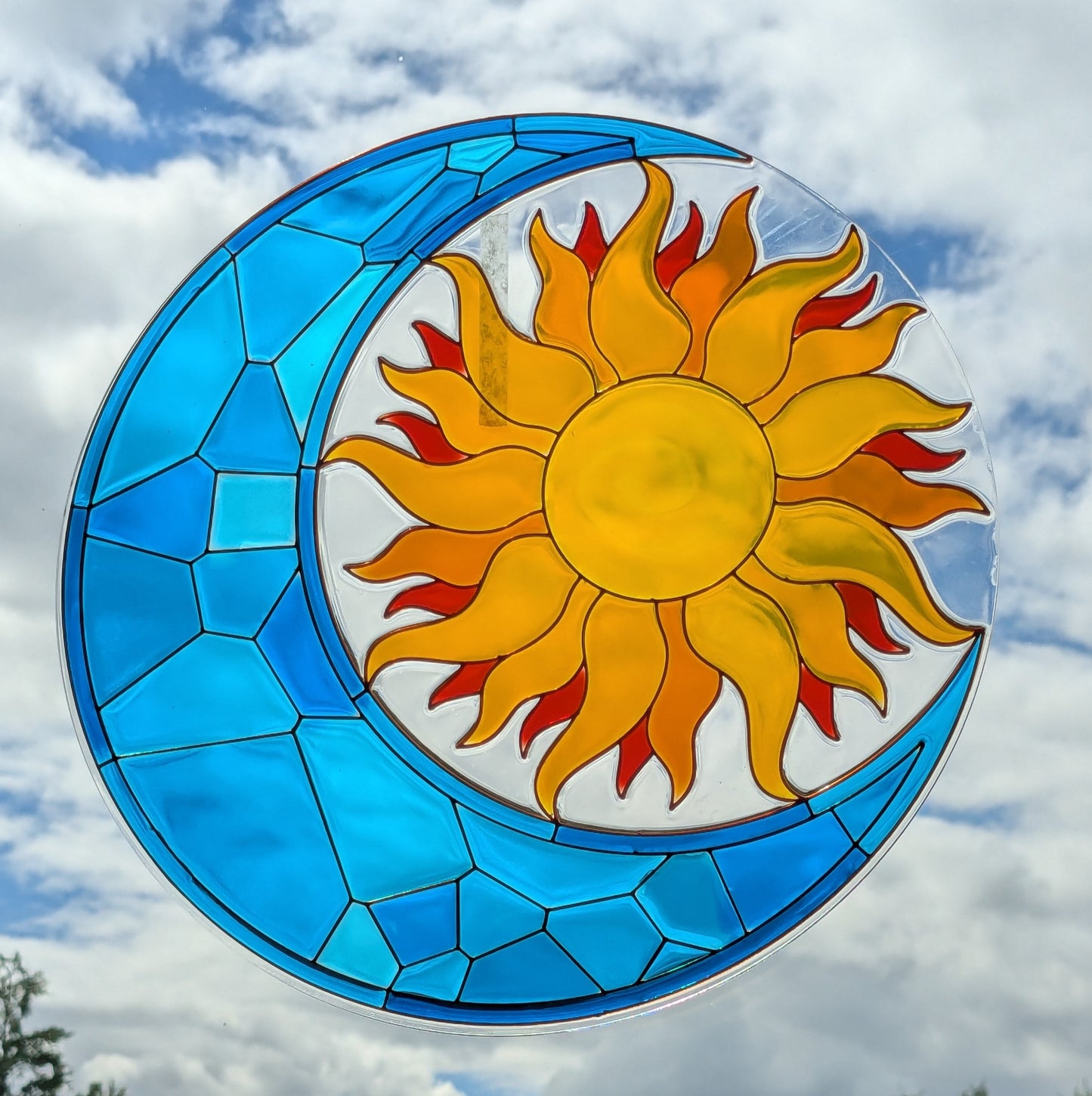 Moon and Sun Resin Art Template
