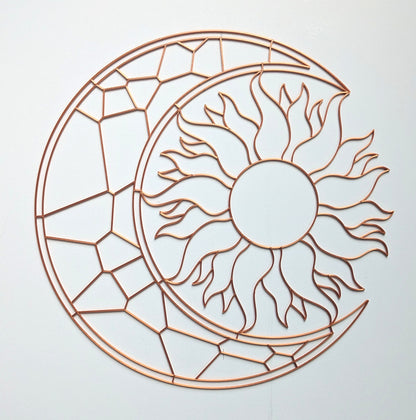 Moon and Sun Resin Art Template