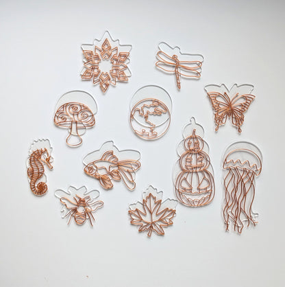 Fridge Magnets Resin Art Templates