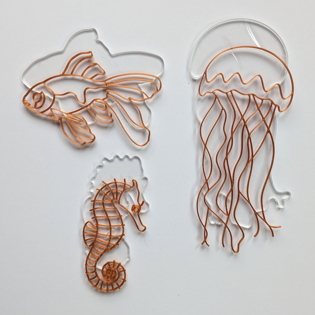 Fridge Magnets Resin Art Templates