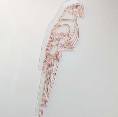 Parrot Resin Art Template
