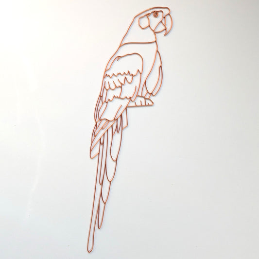 Parrot Resin Art Template