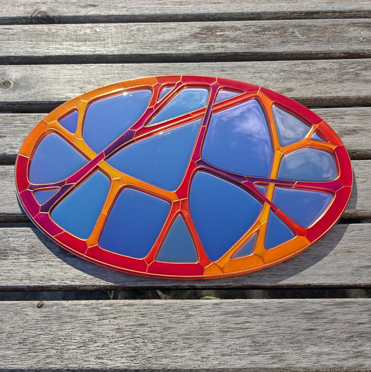 Tangle Mirror Resin Art Template