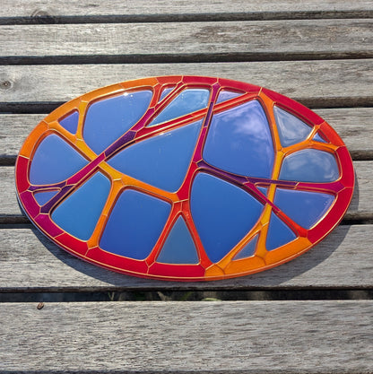 Tangle Mirror Resin Art Template