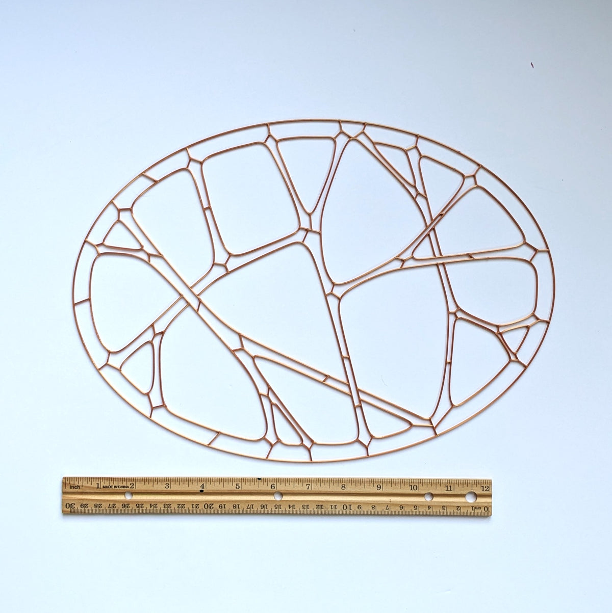 Tangle Mirror Resin Art Template