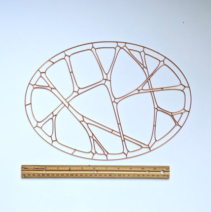 Tangle Mirror Resin Art Template