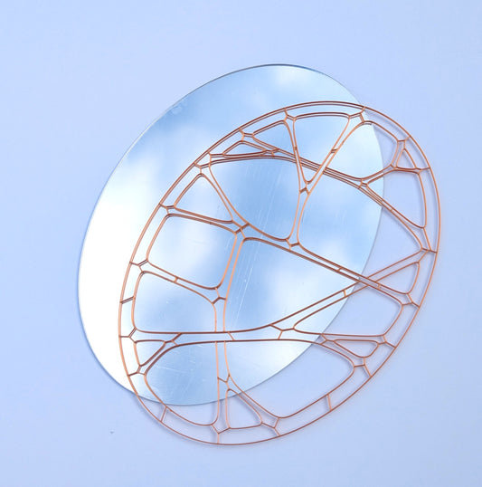 Tangle Mirror Resin Art Template