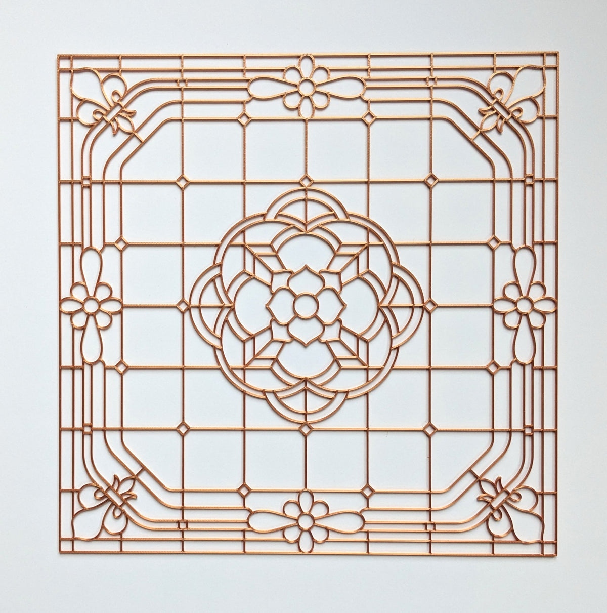 Victorian Glass Resin Art Template