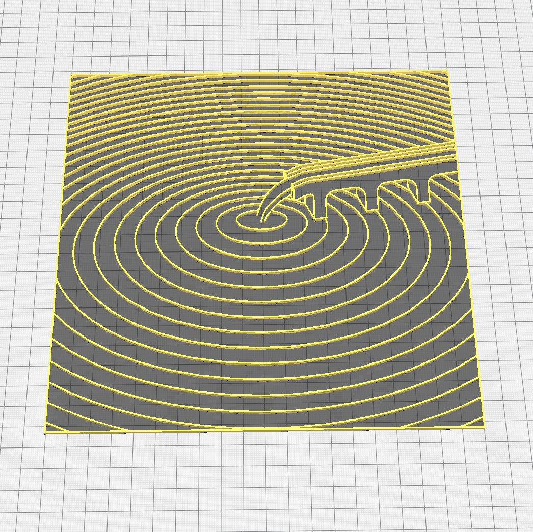 Bridge rings -  3D printer files Digital Download