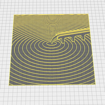 Bridge rings -  3D printer files Digital Download