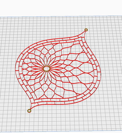 Sun Catcher -  3D printer files Digital Download