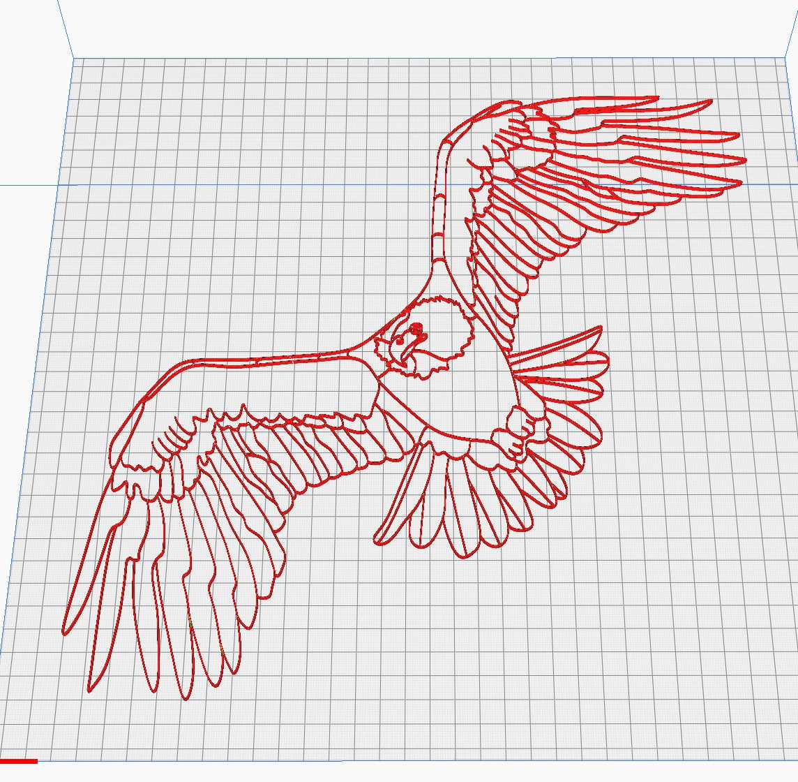 Flying Eagle -  3D printer files Digital Download