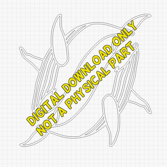 Whale Laser files Digital Download