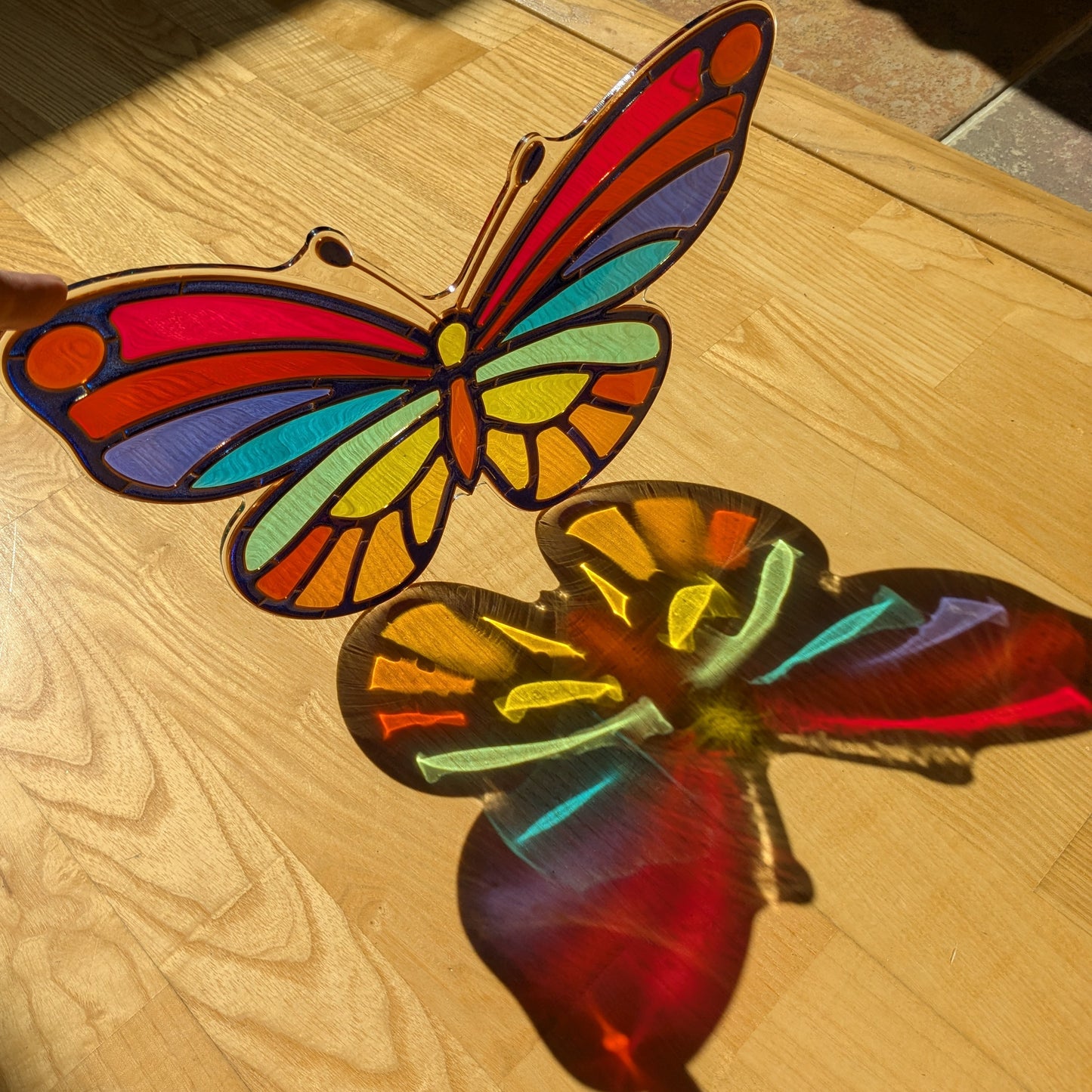 Large Butterfly Resin Art Template