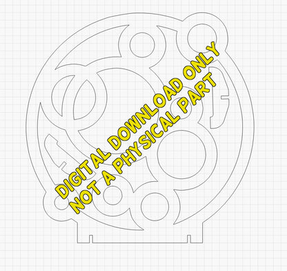 Circles Laser files Digital Download