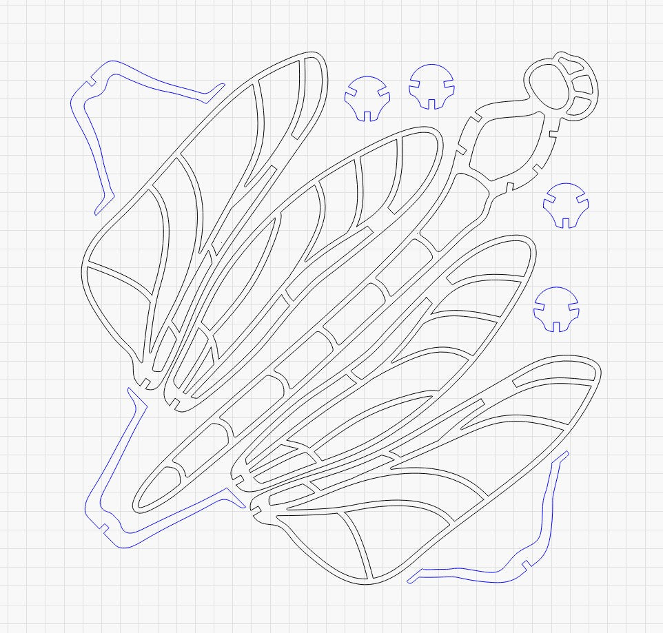 Dragonfly Laser files Digital Download