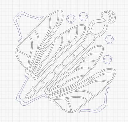 Dragonfly Laser files Digital Download