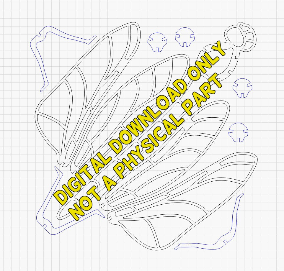 Dragonfly Laser files Digital Download