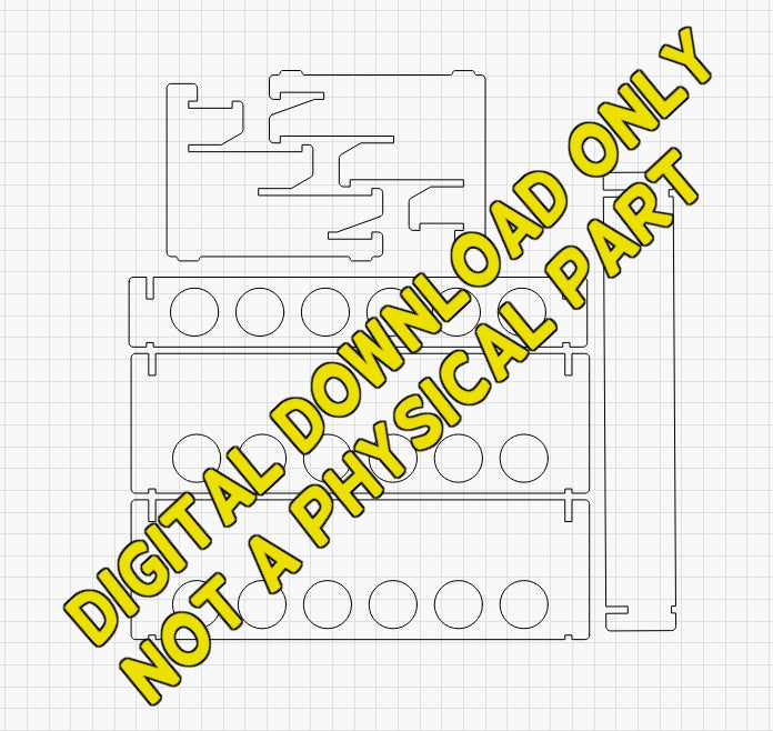 Dye Rack Laser files Digital Download