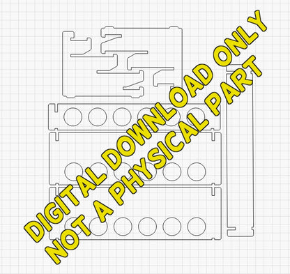Dye Rack Laser files Digital Download
