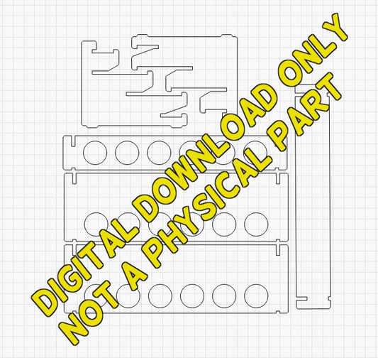 Dye Rack Laser files Digital Download