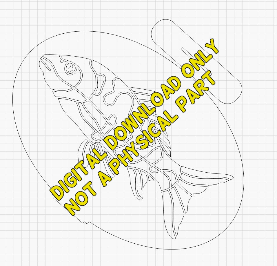 Fish Laser files Digital Download