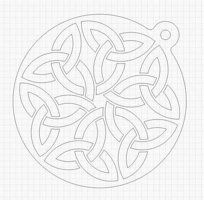 Celtic Knot Laser files Digital Download