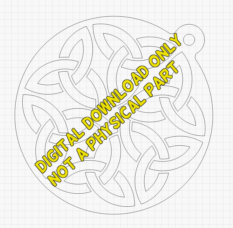 Celtic Knot Laser files Digital Download